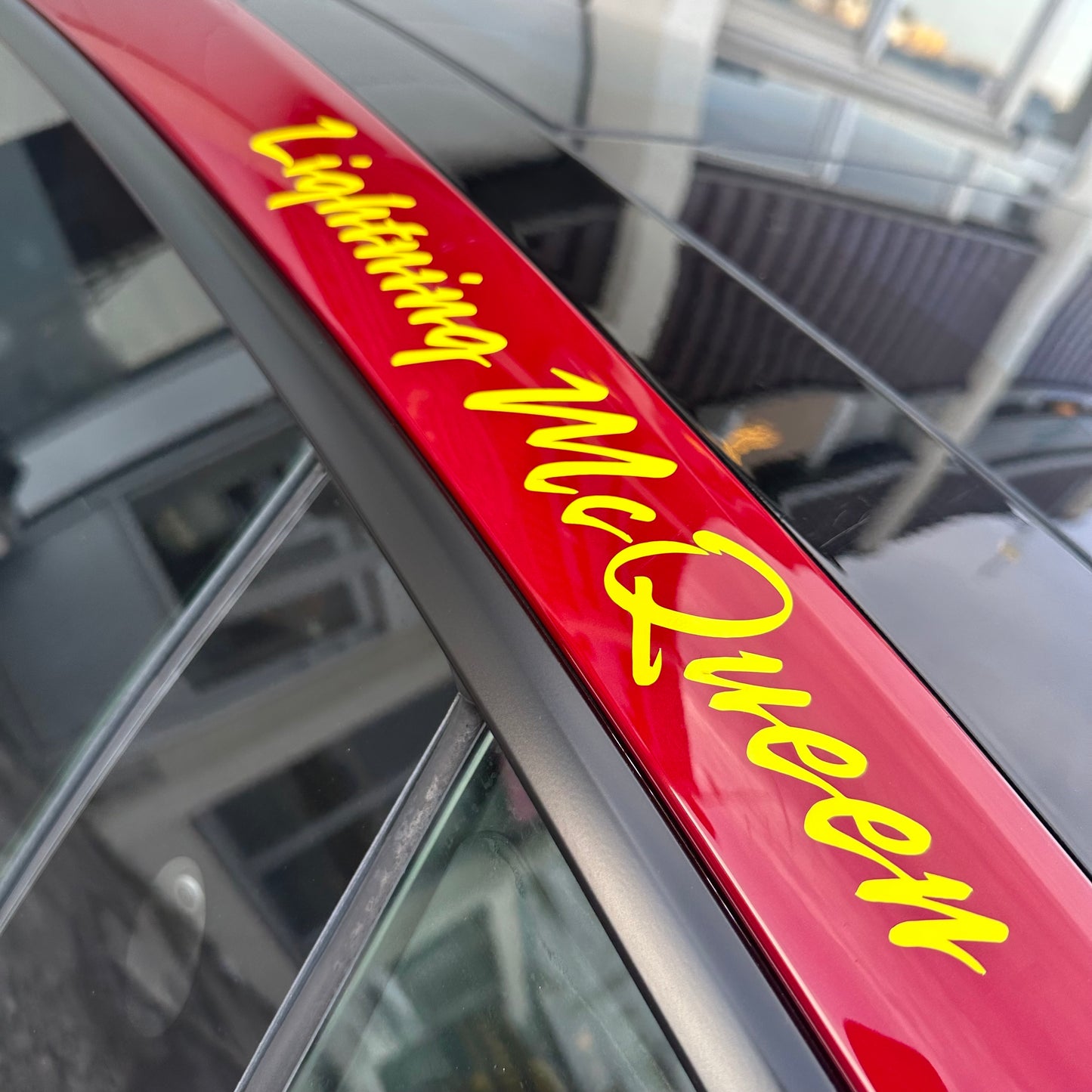 Lightning McQueen Komplett Decal Kit Universal – Refleksfolie eller Wrappingfolie