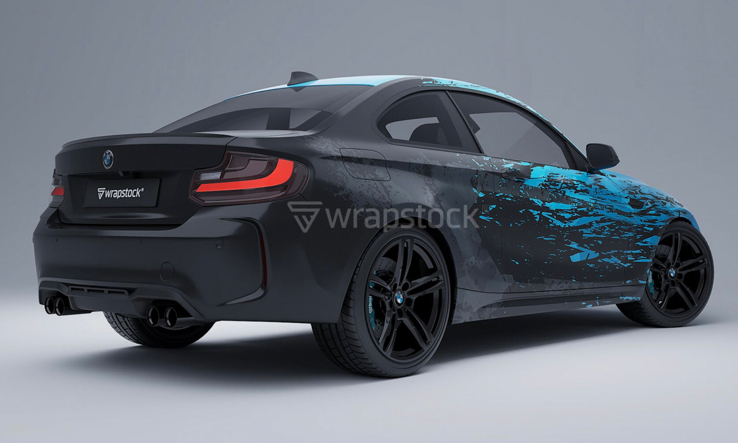 Blue Darkness Komplett Livery – Universal Racing Design | Avery Supreme Wrapping Film