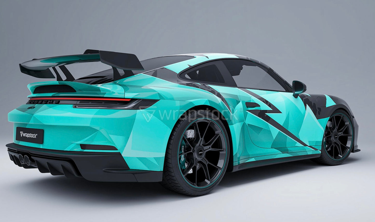 Minty Crystal Komplett Livery – Universal Racing Design | Avery Supreme Wrapping Film