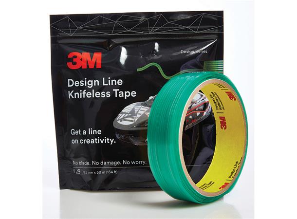 3M Knifeless Design Line 3,5mm x 50m – Innovativ Knivløs Tape for Bilfoliering