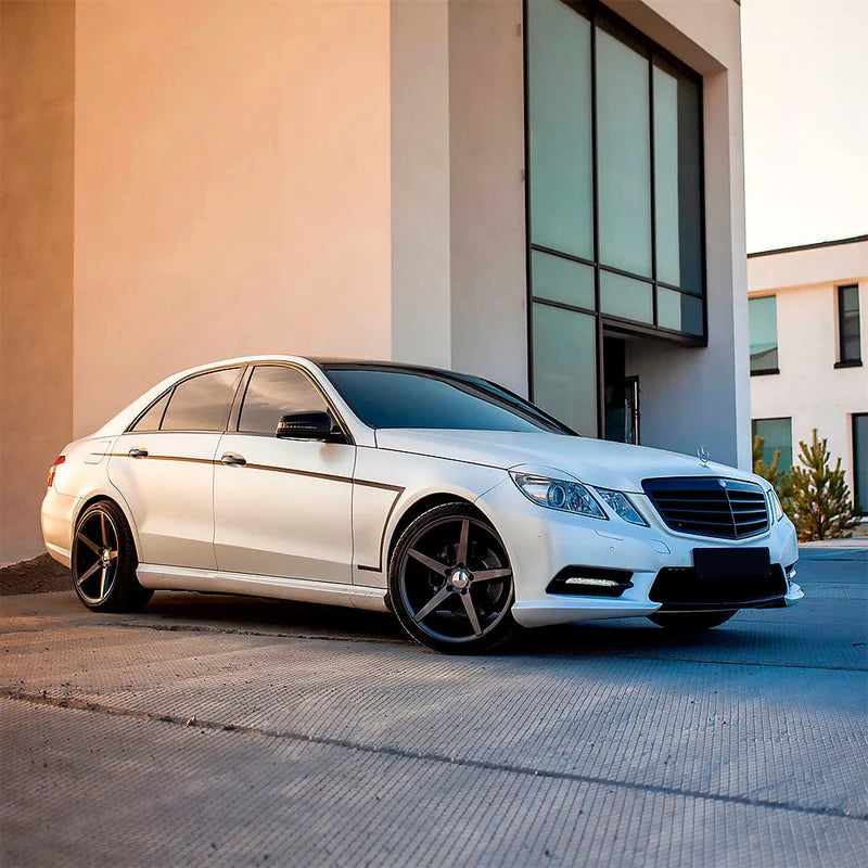 Satin Perlehvit Vinyl Wrap – Premium Helfoliering | Eksklusiv Satin Perlemor