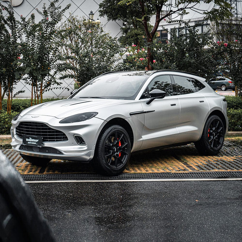 Satin Supersølv Vinyl Wrap – Premium Helfoliering | Eksklusiv Satinfinish